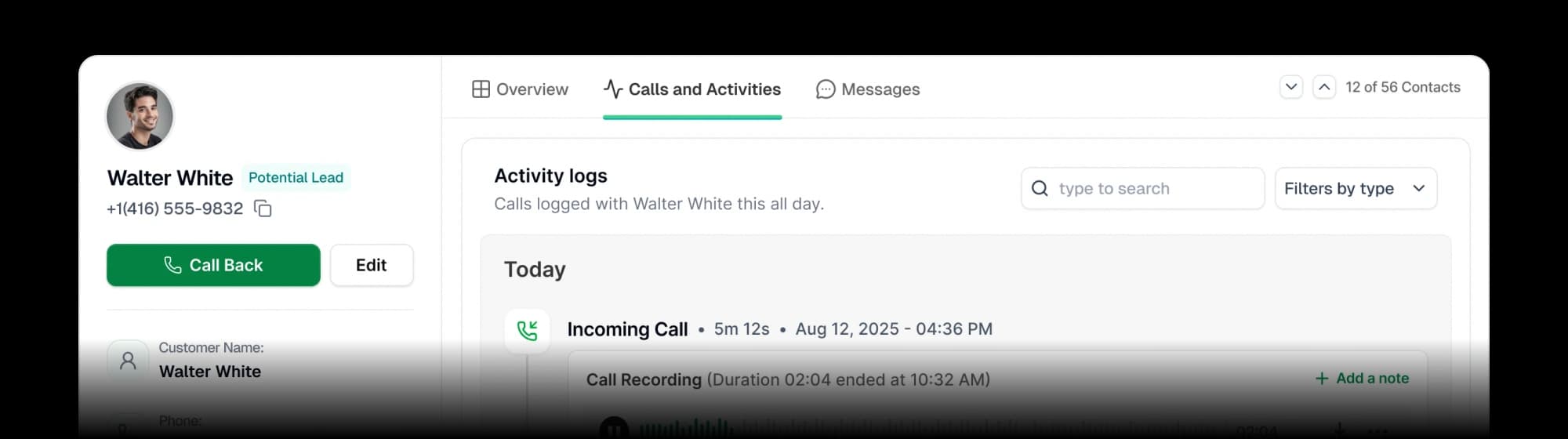 Keeps You Organized With An Intuitive CRM