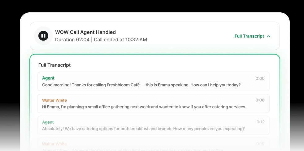 Smarter Calls + Summaries