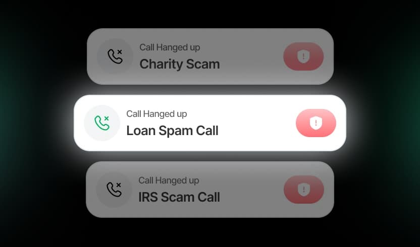 Filters out spam and unwanted calls